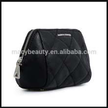 Hot sale quilted suede cosmetic bag