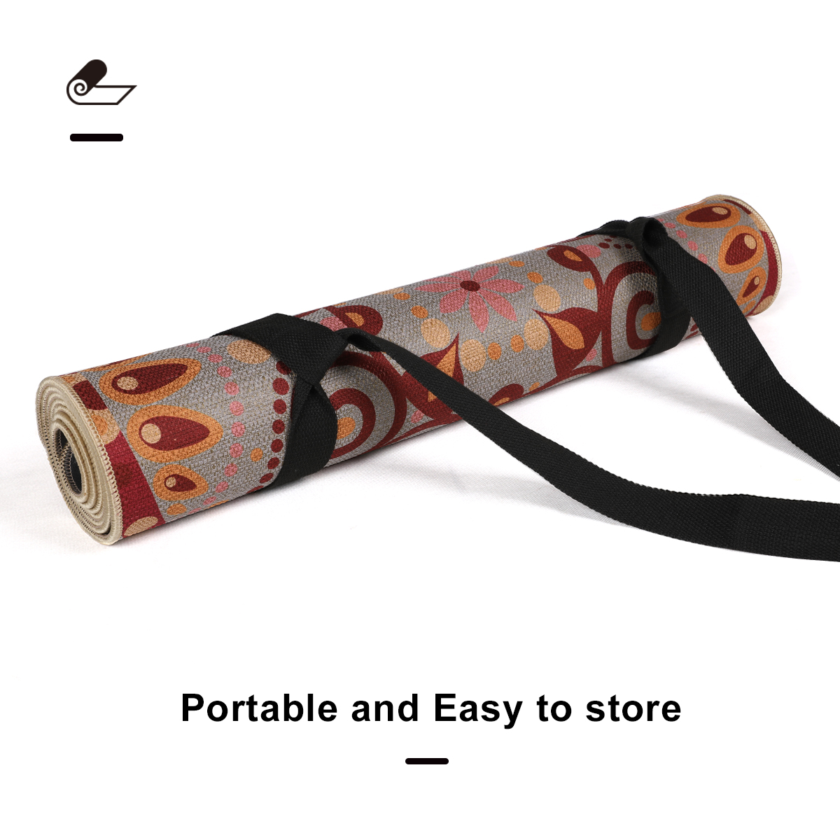 Home Exercise Gym Workout Sports Non Slip Custom Eco Friendly Fitness Branded Yoga Mat