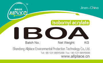 IBOA used in contact lenses, as the oligomer