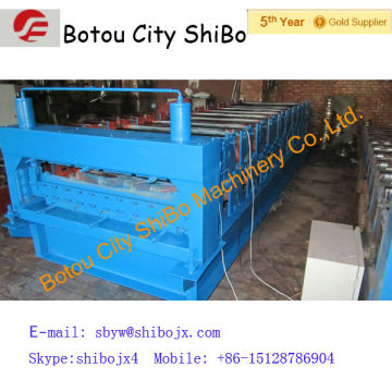 double layer tile press machine