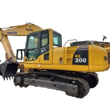Komatsu PC200 Japanese Excavator: Simplified Engine for Construction Equipment