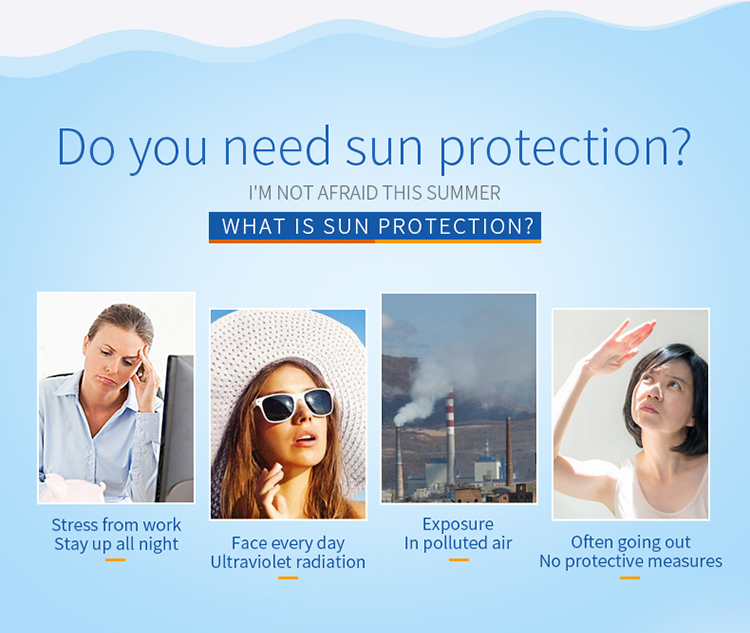 LAPEU OEM Customized multiple sun protection sun cream spf 30 sunscreen cream