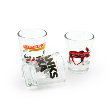 Custom Logo 2oz Shooter Glasses - Factory Wholesale & Sublimation Blank Souvenir Shot Glasses