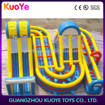 jumping toddler inflatable slide and climbers obstacle course