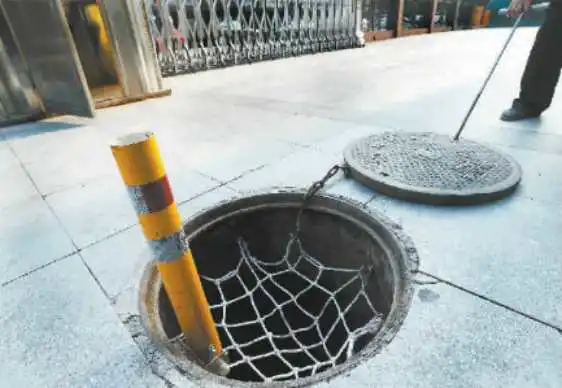 Strong Safety Protection Manhole Net