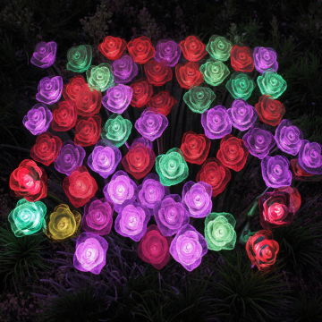 Romantic LED Rose Flower Lighting - New Design for Birthday & Holiday Decor