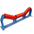 Riemtransporteur door roller