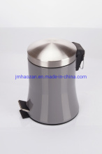 Stainless Steel Skirt Shape Body Pedal Wastebin, Dustbin