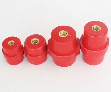 Bus bar Insulators With Brass Screw , Sm Type Bus bar Insulator busbar insulator