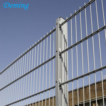 Powder Coated Double Wire Mesh  Fence