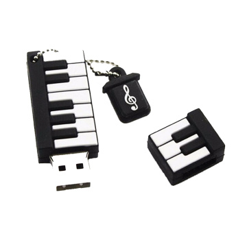 Unidad flash USB de piano musical