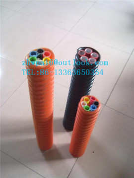 HDPE silicon core duct for freeway
