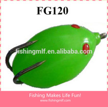 FG120 5.5cm/15g Top Water Soft Plastic Fishing Lure Frogs!