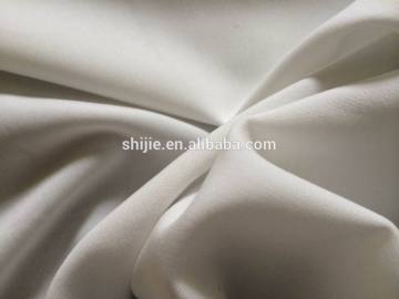 100% Polyester brushed Wool peach skin PFP/Polyester brushed wool peach skin ready for print/white color brushed wool peach skin