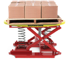 Automated pallet handling equipment