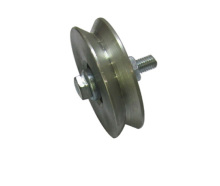 Roller fittings for sliding doors