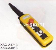 XAC-4713 One Speed Hoist Crane 4 Pushbuttons Pendant Control Station With Emergency Stop