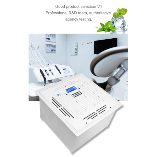 Top-Level Embedded Medical Air Disinfection