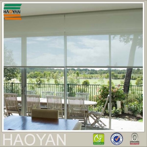 Haoyan roller blinds polyester roller solar shades                        
                                                Quality Choice