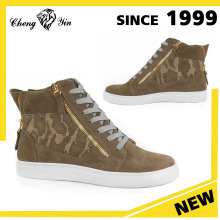 Wholesale China Shoes Boots Men White Rubber Outsole Canvas Gray Sport Men Causal Shoes 2016