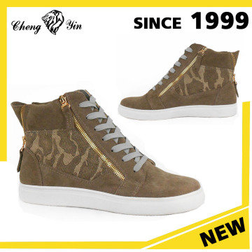 Stylish Men's Casual High Top Sneaker Lace Up Ankle Boots