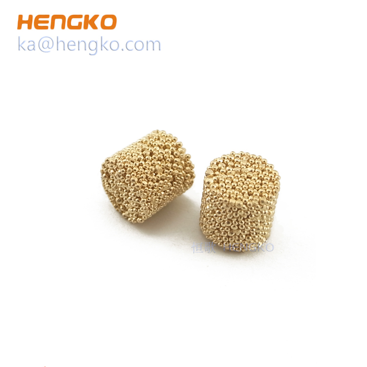 durable custom sintered metal bronze bass powder porous filters