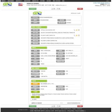 Seafood USA Import Data