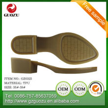 sole type tpu sole lady heel shoe tpu outsole