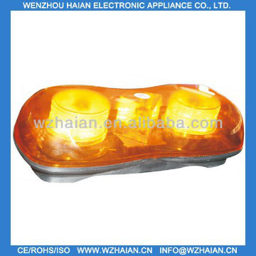 Amber led mini lichtbalk met magneet voeten TBG - 603L 1