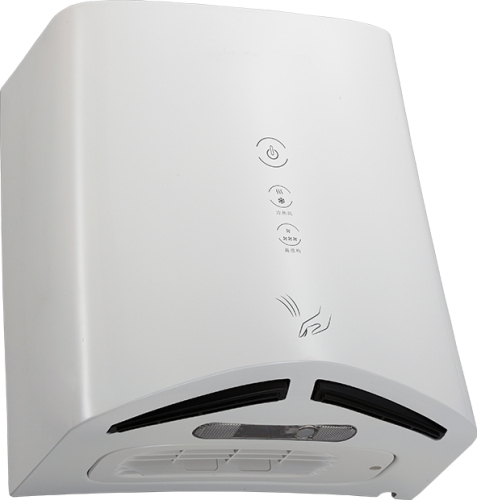GS Ce RoHS Stainless Steel 304 High Speed Fast Dry Hand Dryer with 12cm Air Outlet