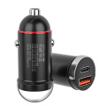 Chargeur de voiture 48W PD30W QC18W Charger de voiture rapide