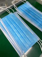 Non-woven 3-ply disposable earloop face mask