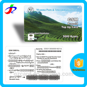 offset poster printing calling prepaid card