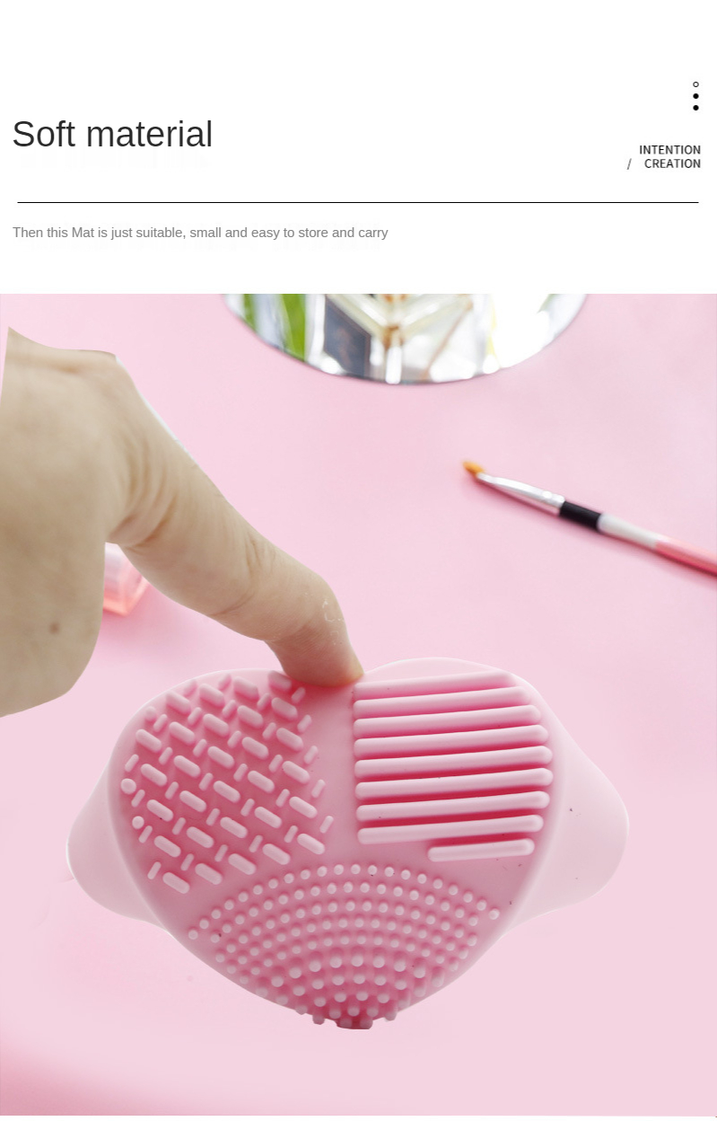 Hot Sale Remover Wet Automatic Makeup Brush Cleaner and Dryer Silicone Makeup Brushs Cleaning Sponge Box