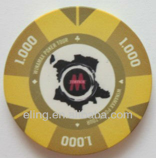 10g Qualified Ceramic Poker Chips