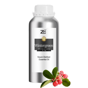 Huile essentielle de Wintergreen en vrac, 100% pure nature d&#39;huile d&#39;hiver