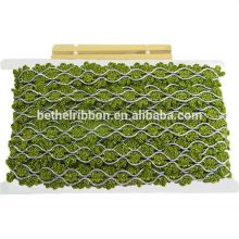 Excellent quality new coming pure lace ric rac ribbon for nightgown