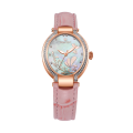 Oval shape gem-set bezel Jewelry watch