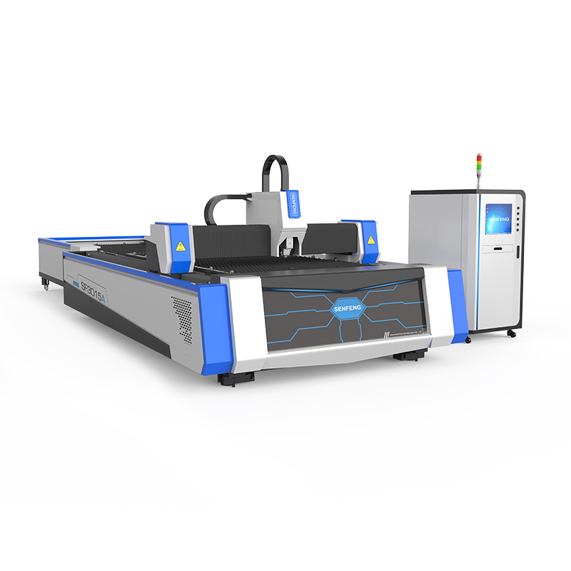 Full protection small metal fiber laser cutting machine price 750w 1000w 1500w SF1313G