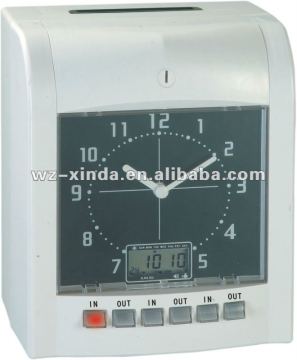 Electronic Time Recorder Analog screen