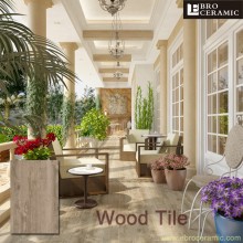 China Factory supply Non-slip ceramic wood tile floors latest Wear-Resistant Building Materials 159VT03