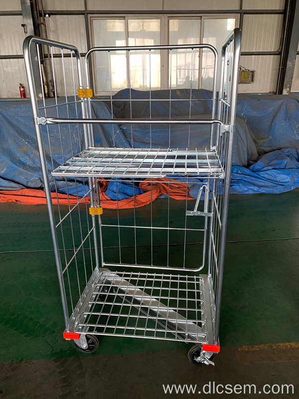 Wheels Carts Heavy Duty Logistics Cage Trolley