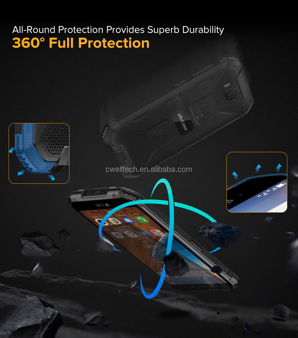 Ulefone Armor X6 Global Version 5 Inch IP68 IP69K Waterproof POC SOS Unlocked telefon android