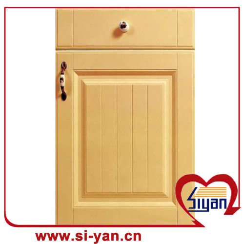 Precio de puerta de gabinete de cocina de PVC