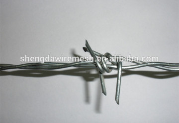 Anti-oxidation hot dipped galvanized barbed wire