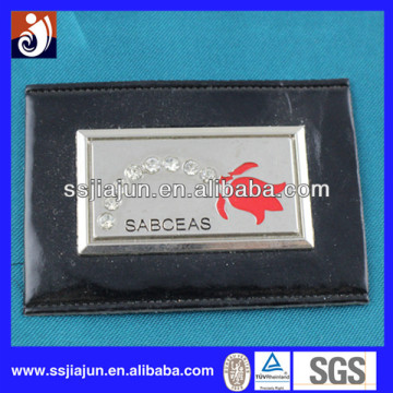 handbag PU leather label with good quality