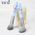 Colorful Butterfly wood handle makeup brush sets