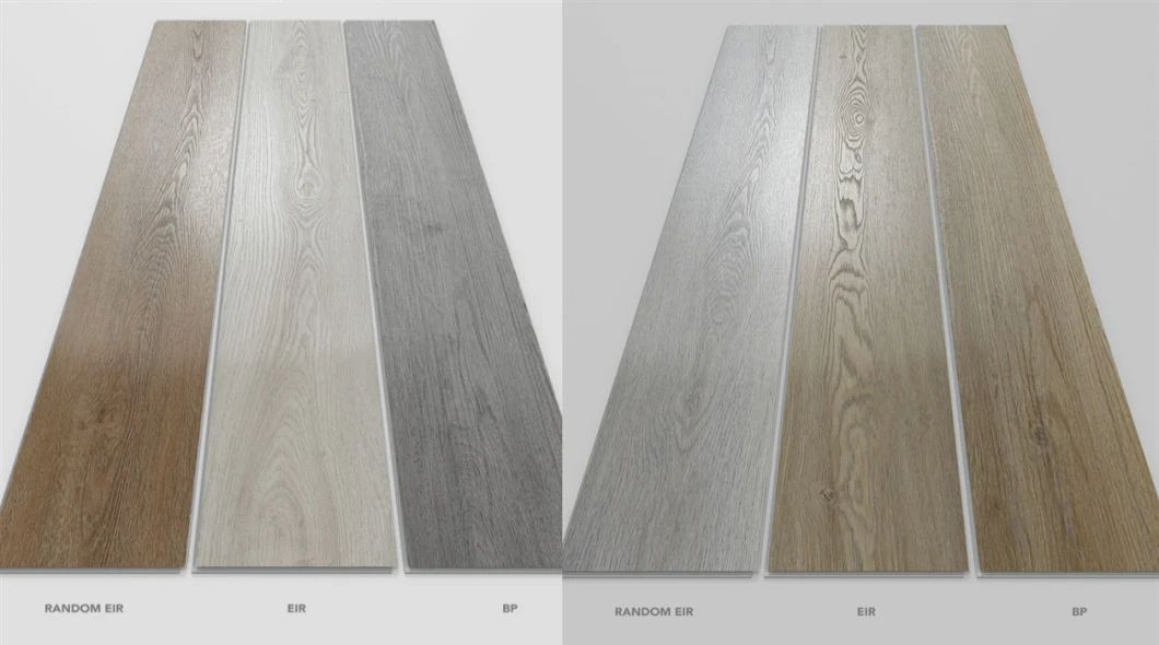 3.5mm-5.5mm Textured Luxury Vinyl Plank or Tile Loose Lay Glue Down Dryback Lvt Flooring