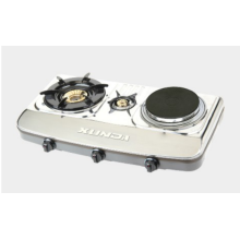 Stainless Steel Table Gas Stove with Hotplate