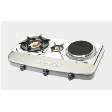 Hindi kinakalawang na Steel Table Gas Stove na may Hotplate